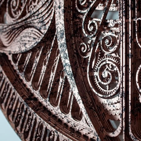 BOHEMİAN | Çok Katmanlı Ahşap Tasarım Tablo