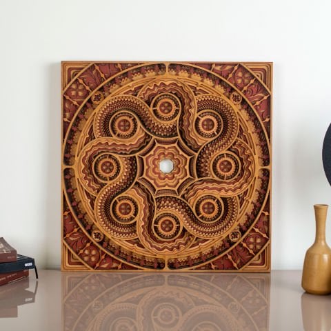 MUZA'S | Çok Katmanlı Ahşap Tasarım Tablo