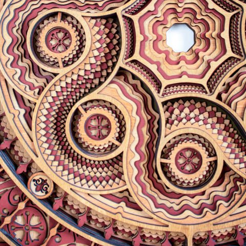 MUZA'S | Çok Katmanlı Ahşap Tasarım Tablo