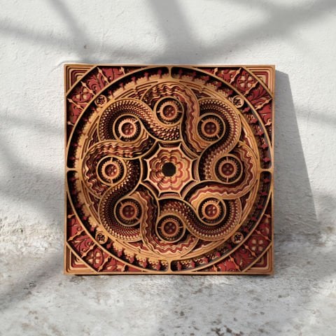 MUZA'S | Çok Katmanlı Ahşap Tasarım Tablo