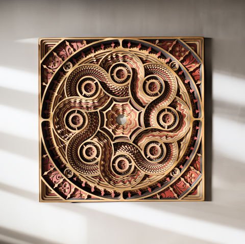 MUZA'S | Çok Katmanlı Ahşap Tasarım Tablo