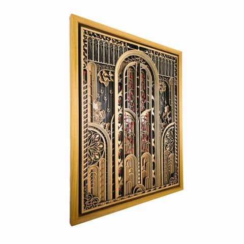 GARDENS OF ADEN | Çok Katmanlı Ahşap Tablo