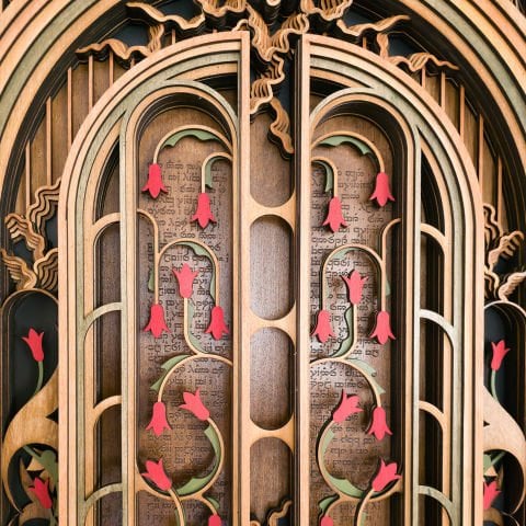 GARDENS OF ADEN | Çok Katmanlı Ahşap Tablo