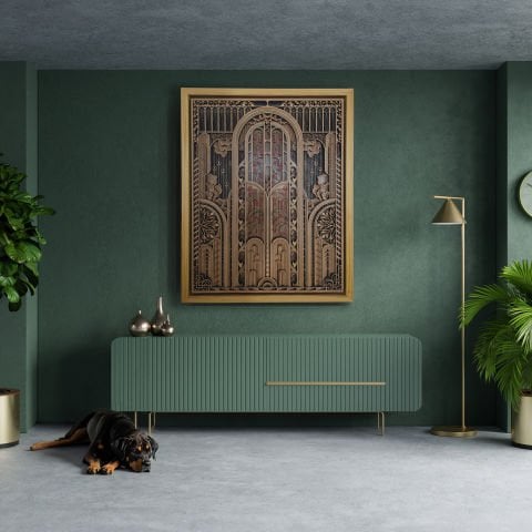 GARDENS OF ADEN | Çok Katmanlı Ahşap Tablo